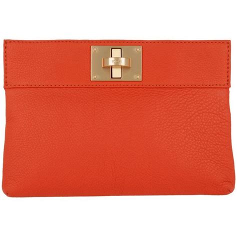 Red Nana Clutch Bag .